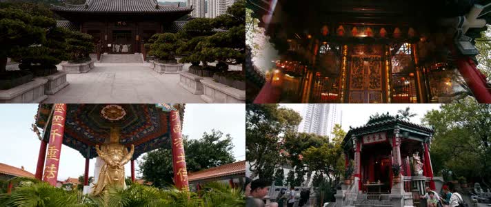 香港人文文化风情，求神拜佛