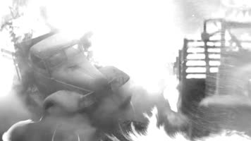 沁园春背景视频朗诵演出表演舞台LED大屏幕