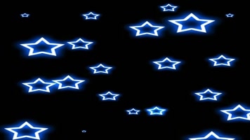 蓝色闪耀星光背景