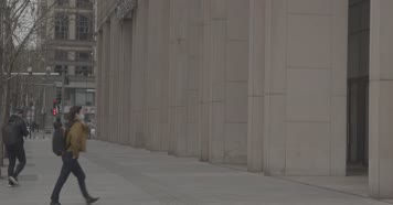 【原创】4K疫情下的城市生活戴口罩人群