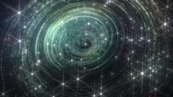 4K宇宙炫科幻光粒子视频背景