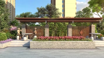 3D漫游房地产三维动画城市高楼地下车库