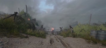 3D战争关卡场景