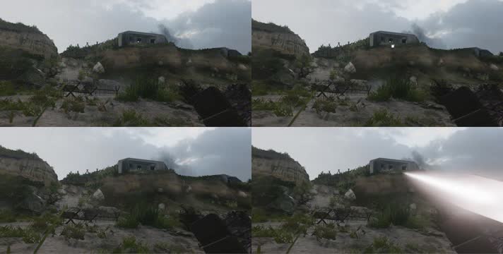 3D碉堡扫射场景