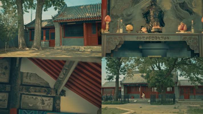 关帝庙关公像祭拜烧香263