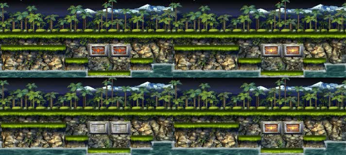 综艺节目魂斗罗战斗背景