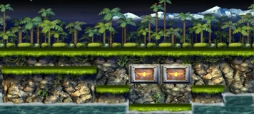 综艺节目魂斗罗战斗背景