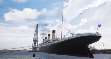  极品泰坦尼克号3D场景2电影级