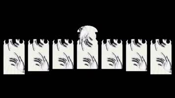 爱情丘比特建筑投影视频