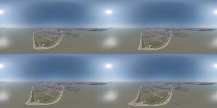  风力发电VR4K全景视频