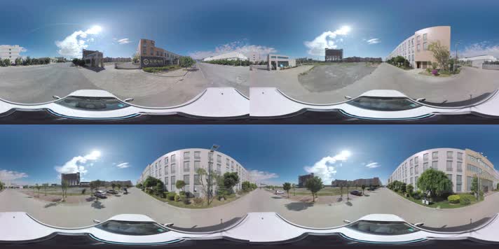 车内厂区VR拍摄4k 