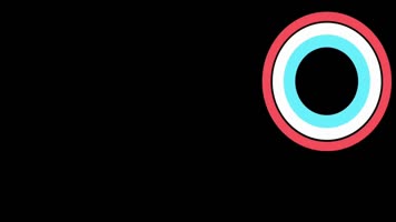 创意水波圈圈成品动感背景