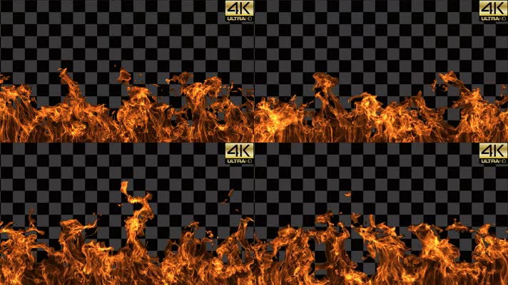 火焰特效 alpha透明通道  