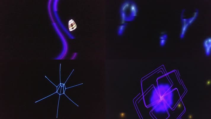 动感激光背景秀