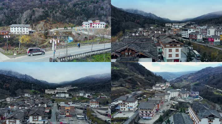 四川雅安宝兴县神木垒硗碛藏寨350