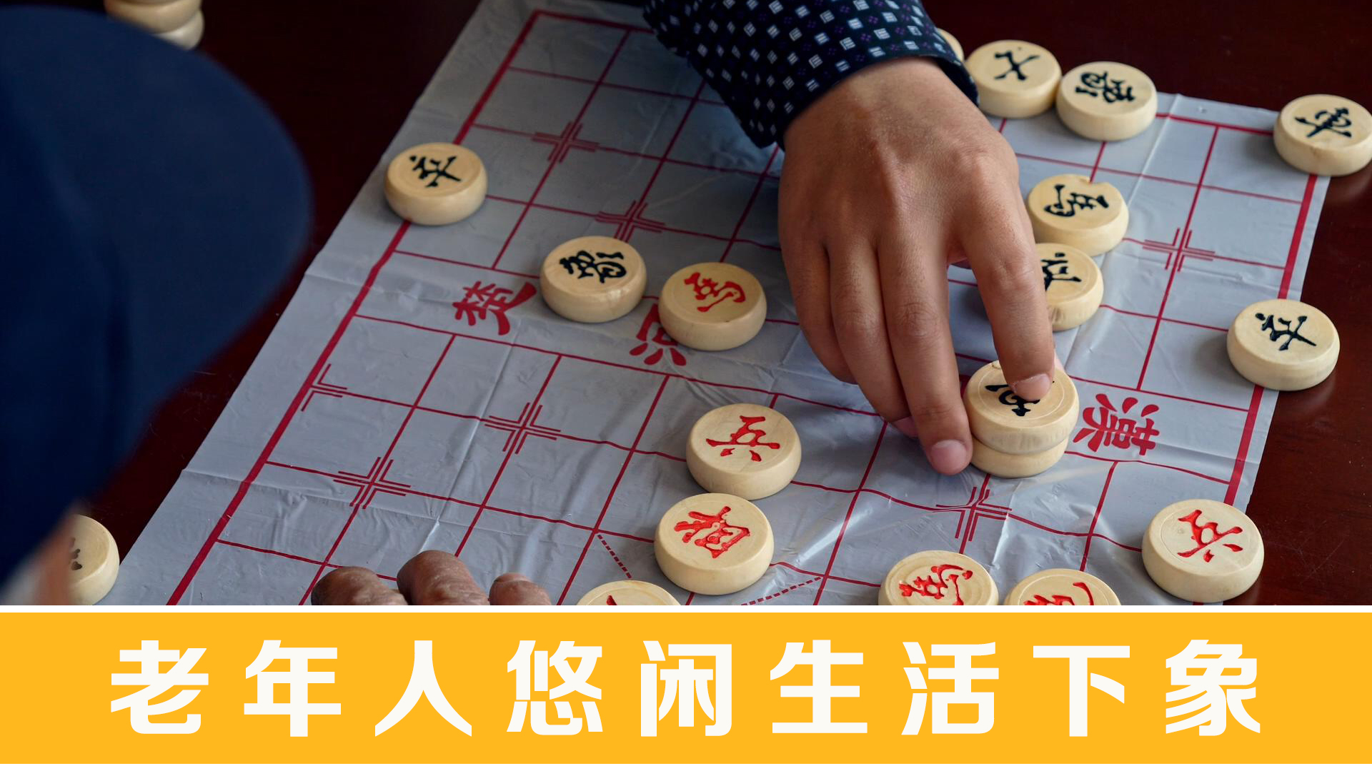 老年人悠闲生活下象棋335