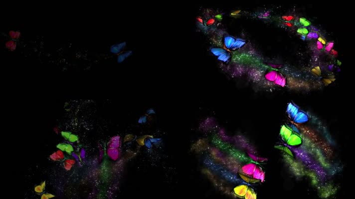 极品动感百蝶飞舞4分28秒