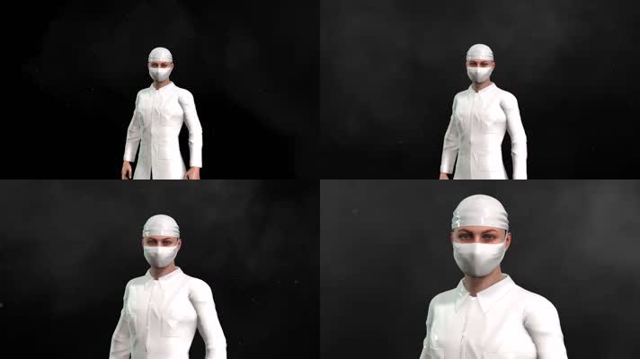 医生护士带口罩