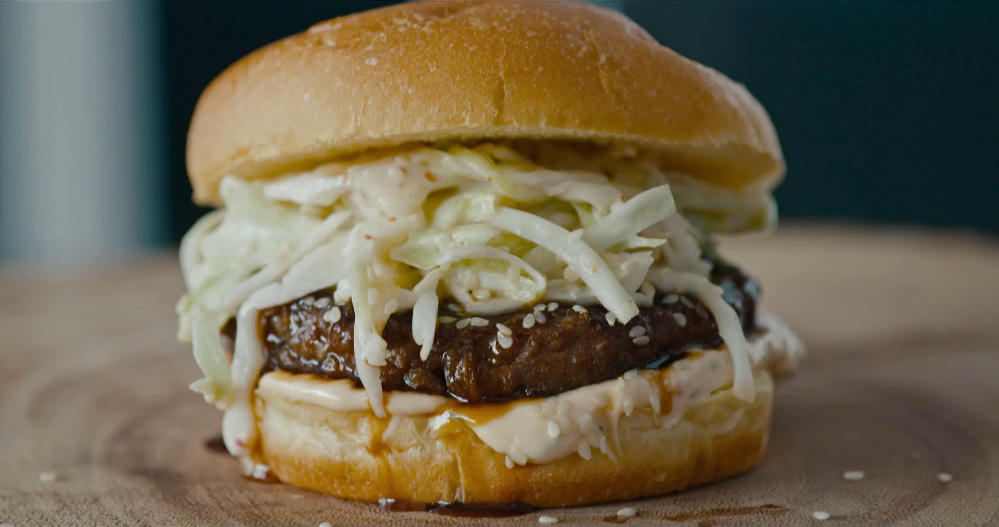 汉堡美食，制作汉堡