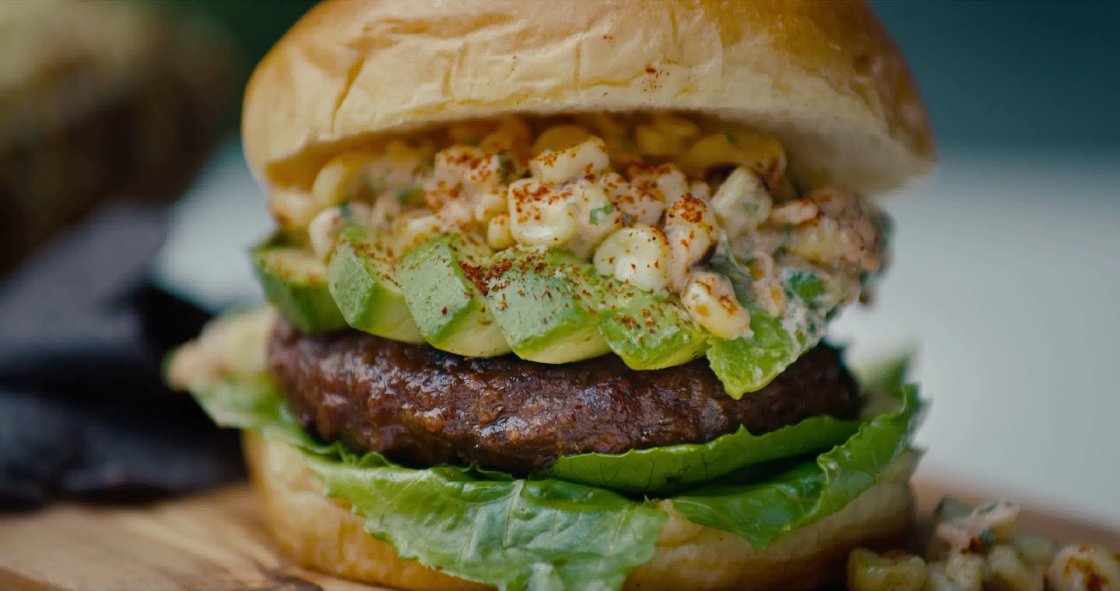 汉堡美食，制作汉堡