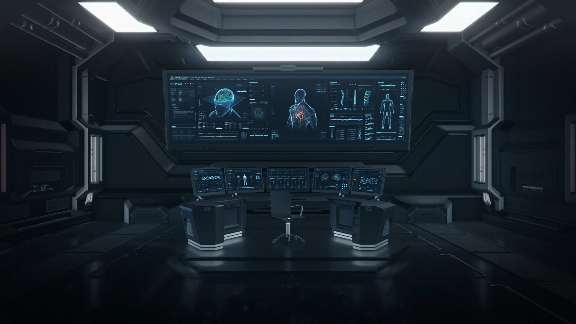 高科技UI医疗科技视频