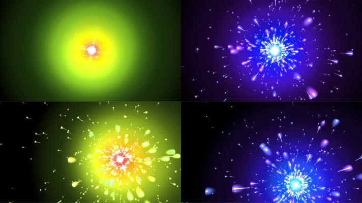 变色烟花隧道成品（4分59）