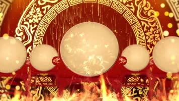 中国风鼓舞开场节日庆典歌舞