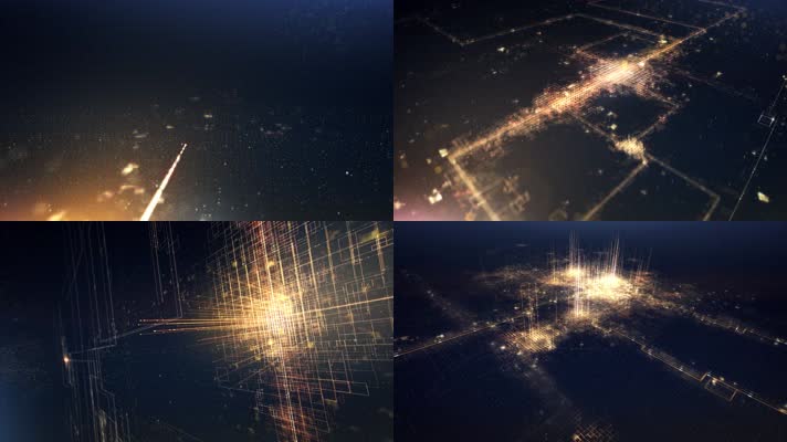 唯美科技光线特效