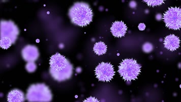 梦幻紫色曼陀罗屏幕背景视频