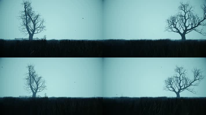 万圣节恐怖田野穿梭