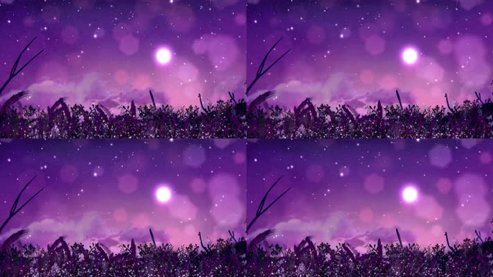 紫色唯美-4K