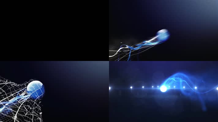 震撼足球栏目包装ae模版（logo落版）