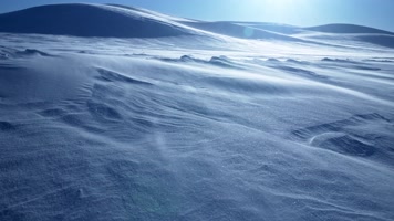 风吹雪，天寒地冻，冰天雪地