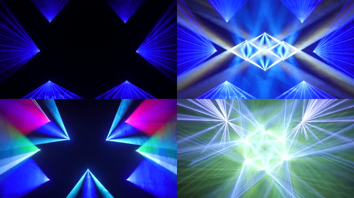 灯光闪烁舞台背景