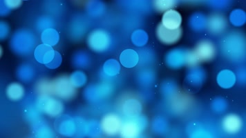 4K唯美蓝色光斑