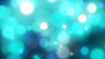 绿色星光粒子背景