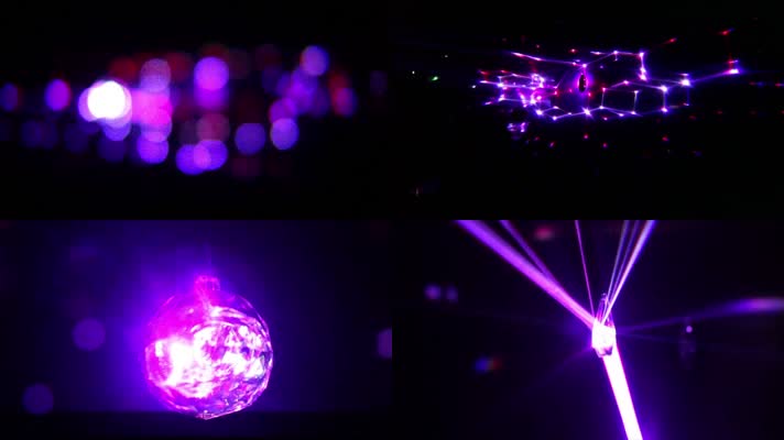 唯美浪漫钻石粒子舞台背景视频