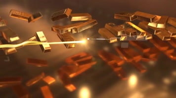 e3d三维金条动画包装