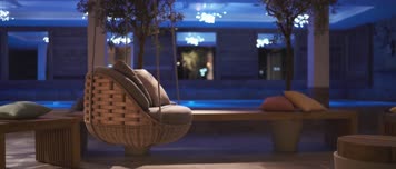 吊椅 精致 吊灯 唯美