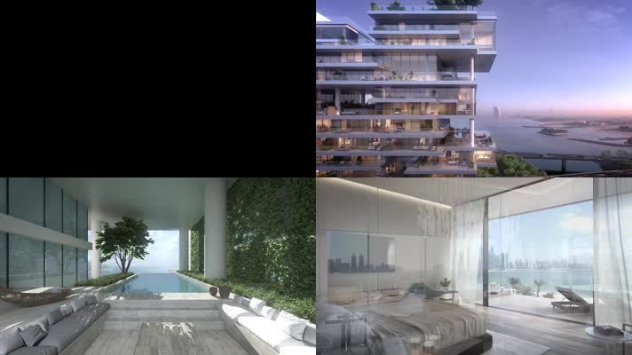 顶级豪宅 迪拜棕榈岛高级公寓 居住典范 