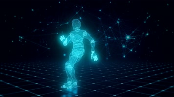 全息粒子机器人舞台酒吧VJ背景 全息粒子机器人舞台酒吧VJ背景