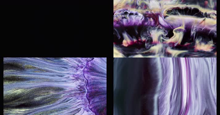 8K炫彩粒子动态背景004