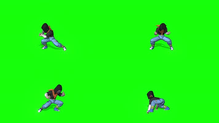 人造人17号，七龙珠