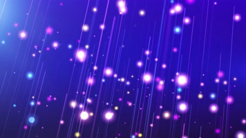 4K梦幻抒情粒子背景