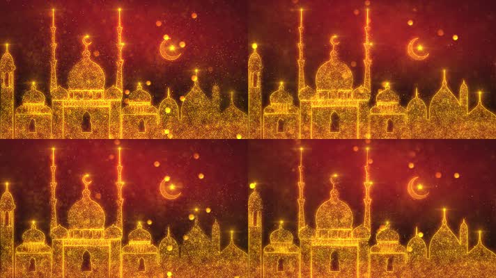 金色粒子城堡02