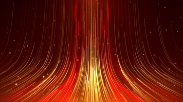 4K大气金色粒子背景