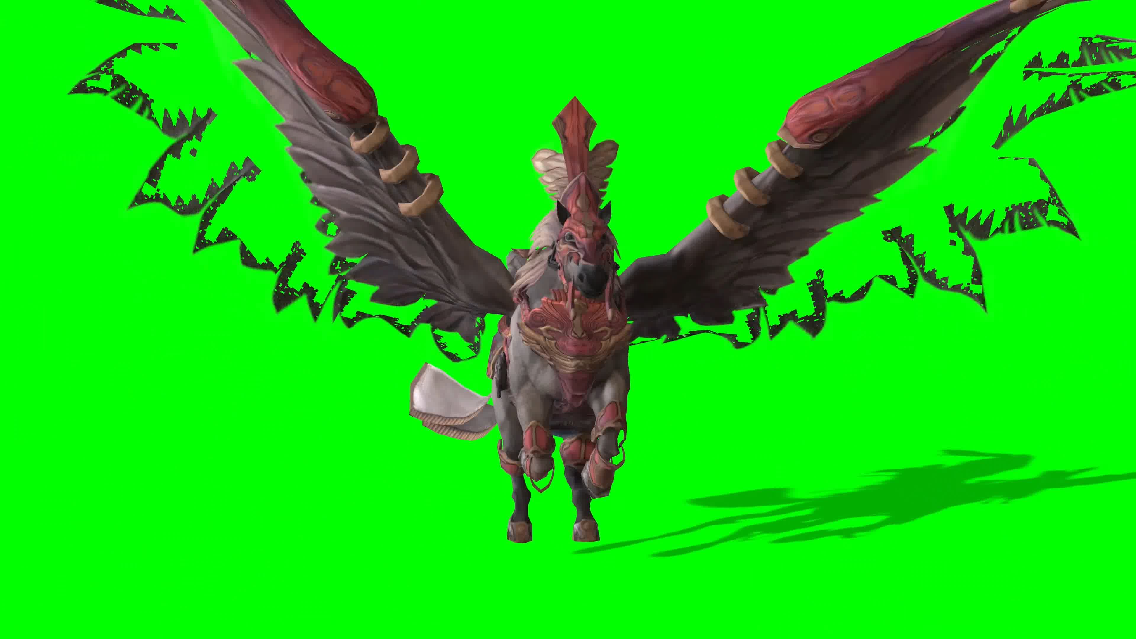 飞马多角度，侧前后顶拍