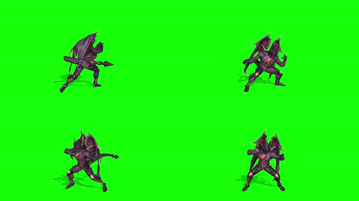 恶魔领主，爆气战斗