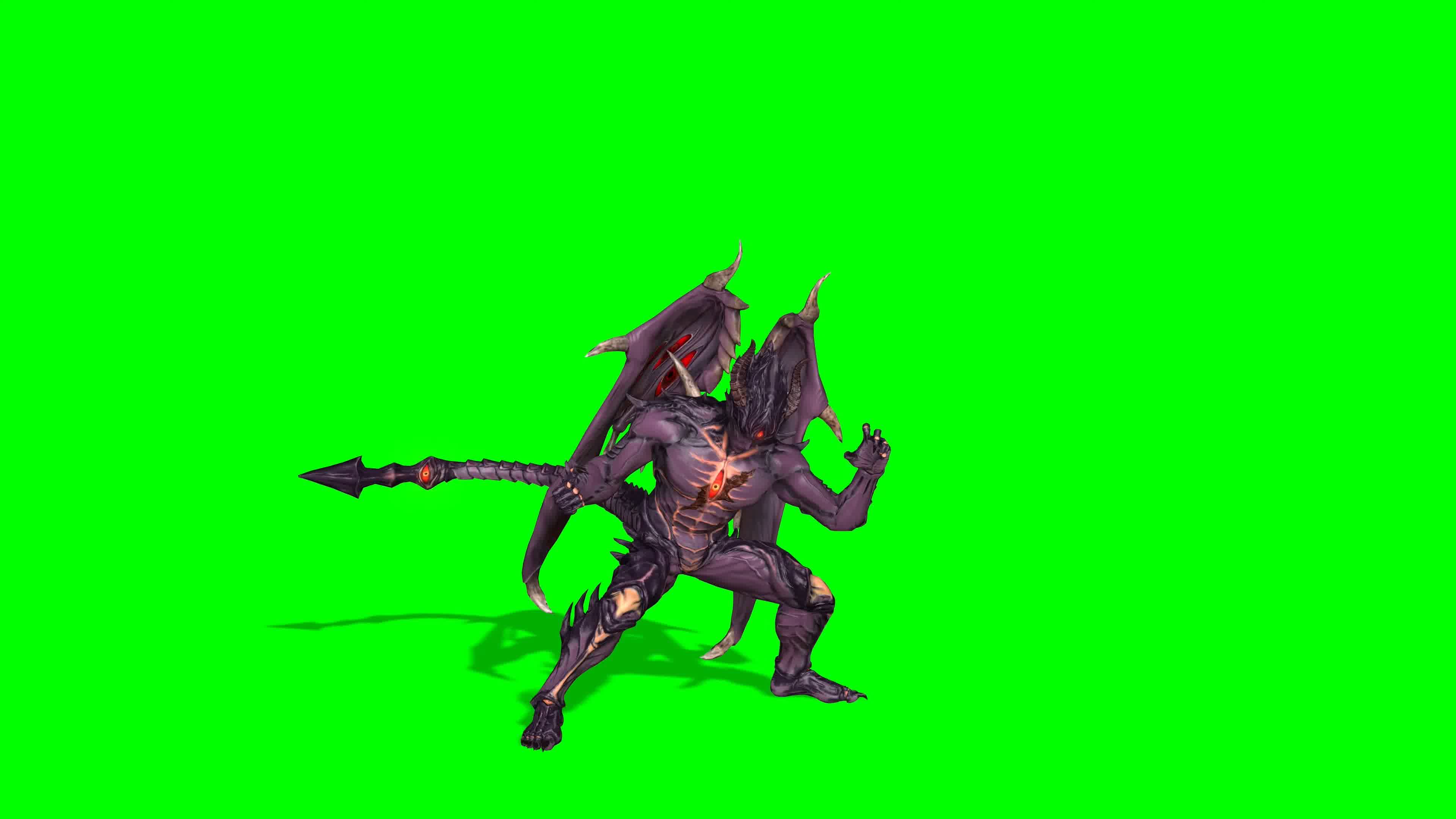 恶魔领主，爆气战斗