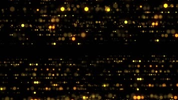 大气金色粒子晚会视频